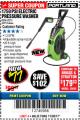 Harbor Freight Coupon 1750 PSI ELECTRIC PRESSURE WASHER Lot No. 63254/63255 Expired: 11/30/17 - $77