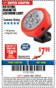 Harbor Freight ITC Coupon ROTATING MAGNETIC LED WORK LIGHT Lot No. 63422/62955/64066/63766 Expired: 3/8/18 - $7.99