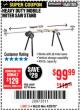 Harbor Freight Coupon CHICAGO ELECTRIC HEAVY DUTY MOBILE MITER SAW STAND Lot No. 63409/62750 Expired: 4/29/18 - $99.99