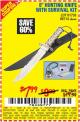 Harbor Freight Coupon GORDON 8 IN. SURVIVAL/HUNTING KNIFE Lot No. 61733/90714 Expired: 10/16/15 - $7.99