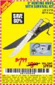 Harbor Freight Coupon 8" HUNTING KNIFE WITH SURVIVAL KIT Lot No. 90714/61501/61733 Expired: 10/17/15 - $7.99