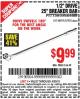 Harbor Freight Coupon PITTSBURGH PRO 1/2" DRIVE 25" BREAKER BAR Lot No. 67933/60819 Expired: 4/30/15 - $9.99