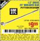 Harbor Freight Coupon PITTSBURGH PRO 1/2 IN. DRIVE, 25 IN. BREAKER BAR Lot No. 60819 Expired: 8/7/15 - $9.99