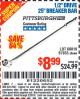 Harbor Freight Coupon PITTSBURGH PRO 1/2 IN. DRIVE, 25 IN. BREAKER BAR Lot No. 60819 Expired: 2/20/16 - $8.99