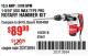 Harbor Freight Coupon BAUER 10.5 AMP 1-9/16" SDS MAX-TYPE PRO VARIABLE SPEED ROTARY HAMMER Lot No. 63441 Expired: 12/31/17 - $89.99