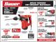 Harbor Freight Coupon BAUER 10.5 AMP 1-9/16" SDS MAX-TYPE PRO VARIABLE SPEED ROTARY HAMMER Lot No. 63441 Expired: 1/31/18 - $99.99