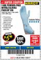Harbor Freight Coupon 5 MIL NITRILE GLOVES 100/PK Lot No. 61363/68497/68498 Expired: 11/30/17 - $5.99