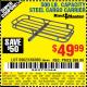 Harbor Freight Coupon STEEL CARGO CARRIER Lot No. 66983/69623 Expired: 8/1/15 - $49.99
