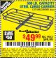 Harbor Freight Coupon STEEL CARGO CARRIER Lot No. 66983/69623 Expired: 10/1/15 - $49.99