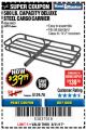 Harbor Freight Coupon STEEL CARGO CARRIER Lot No. 66983/69623 Expired: 8/31/17 - $39.99