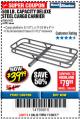 Harbor Freight Coupon STEEL CARGO CARRIER Lot No. 66983/69623 Expired: 11/30/17 - $39.99