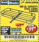 Harbor Freight Coupon STEEL CARGO CARRIER Lot No. 66983/69623 Expired: 6/13/18 - $39.99