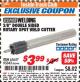 Harbor Freight ITC Coupon 3/8" DOUBLE SIDED ROTARY SPOT WELD CUTTER Lot No. 63657/95343 Expired: 7/31/17 - $3.99