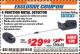 Harbor Freight ITC Coupon 6 FUNCTION METAL DETECTOR Lot No. 43150 Expired: 7/31/17 - $29.99