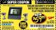 Harbor Freight Coupon COLOR SECURITY SYSTEM WITH TWO CAMERAS AND FLAT PANEL MONITOR Lot No. 60565/62284 Expired: 8/19/17 - $59.99