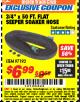 Harbor Freight ITC Coupon 3/4" X 50 FT. FLAT SEEPER SOAKER HOSE Lot No. 97193 Expired: 4/30/18 - $6.99