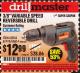 Harbor Freight Coupon 3/8" VARIABLE SPEED REVERSIBLE DRILL Lot No. 60614/3670/61719 Expired: 2/28/17 - $12.99