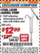 Harbor Freight ITC Coupon STEEL LEVER BARREL PUMP Lot No. 3352 Expired: 7/31/17 - $12.99