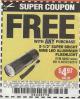 Harbor Freight FREE Coupon 3-1/2" SUPER BRIGHT ALUMINUM FLASHLIGHT Lot No. 69111/63599/62522/62573/63875/63884/63886/63888/69052 Expired: 6/26/17 - FWP