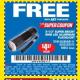 Harbor Freight FREE Coupon 3-1/2" SUPER BRIGHT ALUMINUM FLASHLIGHT Lot No. 69111/63599/62522/62573/63875/63884/63886/63888/69052 Expired: 7/7/17 - FWP