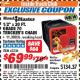 Harbor Freight ITC Coupon 1/2" X 20 FT. GRADE 70 TRUCKERS CHAIN Lot No. 63236 Expired: 7/31/17 - $69.99
