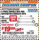 Harbor Freight ITC Coupon 4 PIECE DOUBLE BOX END RATCHETING WRENCH SETS Lot No. 68959/68958 Expired: 7/31/17 - $19.99