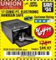 Harbor Freight Coupon 0.17 CUBIC FT. ELECTRONIC HANDGUN SAFE Lot No. 61581/62984 Expired: 3/20/18 - $64.99