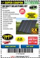 Harbor Freight Coupon THUNDERBOLT SOLAR 100 WATT AMORPHOUS SOLAR PANEL KIT Lot No. 63585 Expired: 7/31/17 - $149.99