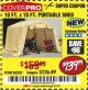Harbor Freight Coupon COVERPRO 10 FT. X 10 FT. PORTABLE SHED Lot No. 63297 Expired: 3/1/18 - $139.99