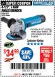 Harbor Freight Coupon HERCULES 4-1/2" ANGLE GRINDER MODEL HE61S Lot No. 63052/62556 Expired: 11/26/17 - $34.99