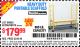 Harbor Freight Coupon HEAVY DUTY PORTABLE SCAFFOLD Lot No. 63050/63051/69055/98979 Expired: 6/6/15 - $179.99