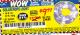 Harbor Freight Coupon SOLAR ROPE LIGHT Lot No. 69297/56883 Expired: 11/14/15 - $9.77