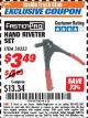 Harbor Freight ITC Coupon FASTEN-PRO 10 IN. HAND RIVETER SET Lot No. 38353 Expired: 8/31/17 - $3.49
