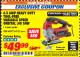 Harbor Freight ITC Coupon 6.5 AMP HEAVY DUTY VARIABLE SPEED ORBITAL JIG SAW WITH LASER Lot No. 69077/63123 Expired: 3/31/18 - $49.99