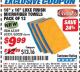 Harbor Freight ITC Coupon 16" X 16" LUXE FINISH MICROFIBER TOWELS PACK OF 12 Lot No. 63359/63251/63028 Expired: 8/31/17 - $9.99