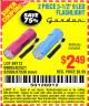 Harbor Freight Coupon 2 PIECE 3-1/2" 9 LED FLASHLIGHT Lot No. 62521/62566/69065/69112/97036 Expired: 6/20/15 - $2.49