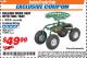 Harbor Freight ITC Coupon ONE STOP GARDENS ROLLING WORK SEAT WITH TOOL TRAY Lot No. 91495/62241 Expired: 11/30/17 - $49.99