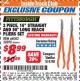 Harbor Freight ITC Coupon 2 PIECE, 16" LONG REACH PLIERS SET Lot No. 38598/64082 Expired: 10/31/17 - $8.99