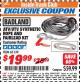 Harbor Freight ITC Coupon ATV/UTV SYNTHETIC ROPE AND FAIRLEAD KIT Lot No. 63139 Expired: 8/31/17 - $19.99