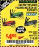 Harbor Freight Coupon PITTSBURGH SAE/METRIC/STAR FOLDING HEX KEY SET, 3-PIECE Lot No. 94905 Expired: 9/9/17 - $4.99