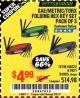 Harbor Freight Coupon SAE/METRIC/TORX FOLDING HEX KEY SET PACK OF 3 Lot No. 94905/60822/61921 Expired: 9/9/17 - $4.99