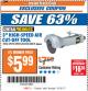 Harbor Freight ITC Coupon 3" HIGH SPEED AIR CUT-OFF TOOL Lot No. 47077/67425/69473/60243/60374 Expired: 12/19/17 - $5.99