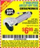 Harbor Freight Coupon 3" HIGH SPEED AIR CUT-OFF TOOL Lot No. 47077/67425/69473/60243/60374 Expired: 5/9/15 - $6.99