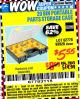 Harbor Freight Coupon 20 BIN PORTABLE PARTS STORAGE CASE Lot No. 62778/93928 Expired: 10/24/15 - $5.55