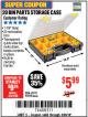 Harbor Freight Coupon 20 BIN PORTABLE PARTS STORAGE CASE Lot No. 62778/93928 Expired: 3/26/18 - $5.99