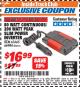 Harbor Freight ITC Coupon 80 WATT CONTINUOUS / 200 WATT PEAK SLIM POWER INVERTER Lot No. 61665/66944 Expired: 12/31/17 - $16.99