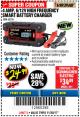 Harbor Freight Coupon 4AMP 6/12V HIGH FREQUENCY SMART BATTERY CHARGER Lot No. 63350 Expired: 11/30/17 - $24.99