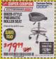 Harbor Freight Coupon PITTSBURGH BIKER-STYLE PNEUMATIC ROLLER SEAT Lot No. 63756/62357 Expired: 1/31/18 - $79.99