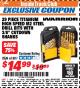 Harbor Freight ITC Coupon 29 PIECE TITANIUM M2 HIGH SPEED STEEL DRILL BITS WITH 3/8" CUTDOWN SHANKS Lot No. 61801 Expired: 4/30/18 - $14.99