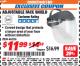Harbor Freight ITC Coupon ADJUSTABLE FACE SHIELD Lot No. 46526 Expired: 9/30/17 - $11.99